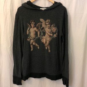 SOLD Wild fox Cherubs Gypsy Hoodie